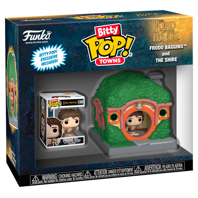 Funko Pop! The Lord of the Rings Frodo Baggins - Figura da Collezione Vinyl Nerdscape