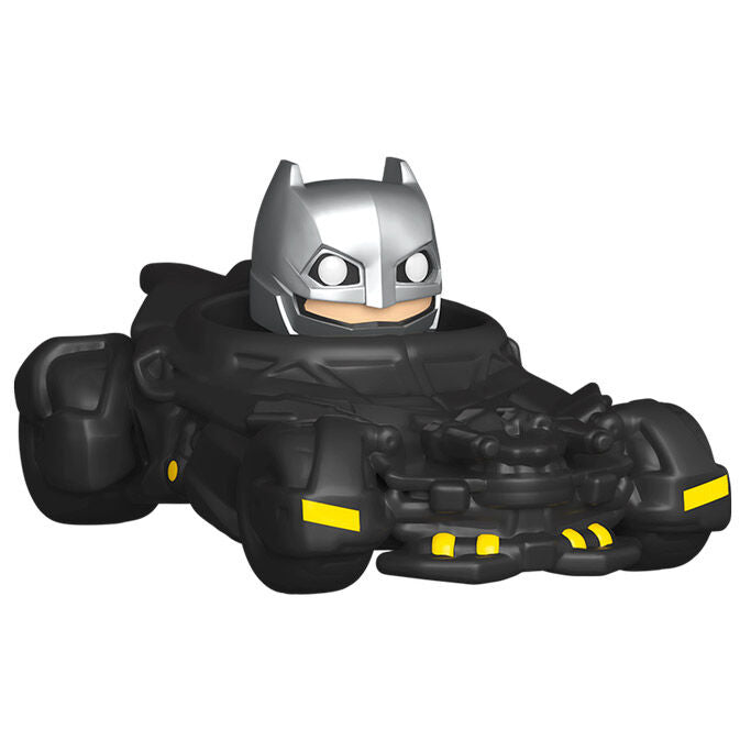 Figurine Bitty POP Batman DC à bord de la Batmobile