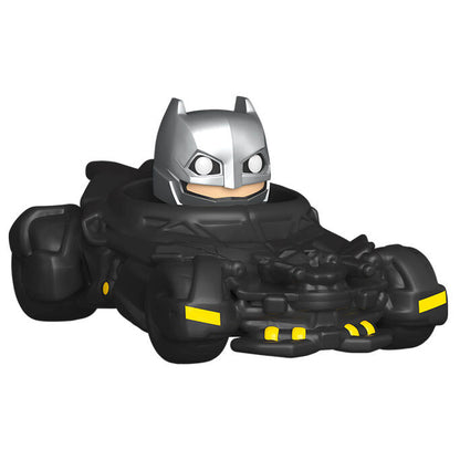 Figurine Bitty POP Batman DC à bord de la Batmobile