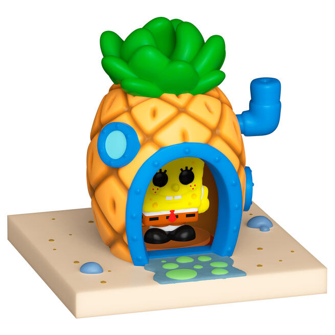 Funko Pop! Town SpongeBob - Figura da Collezione Vinyl Nerdscape