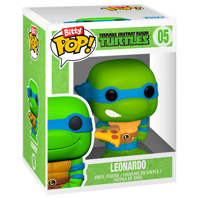 Funko Pop! Teenage Mutant Ninja Turtles Leonardo e Turtle Van - Figura da Collezione Vinyl Nerdscape