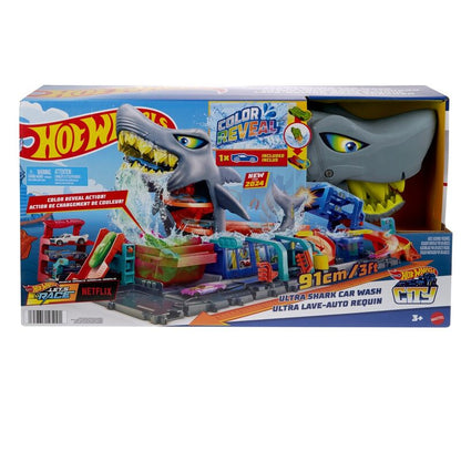 Hot Wheels City Ultra Shark Car Wash Nerdscape