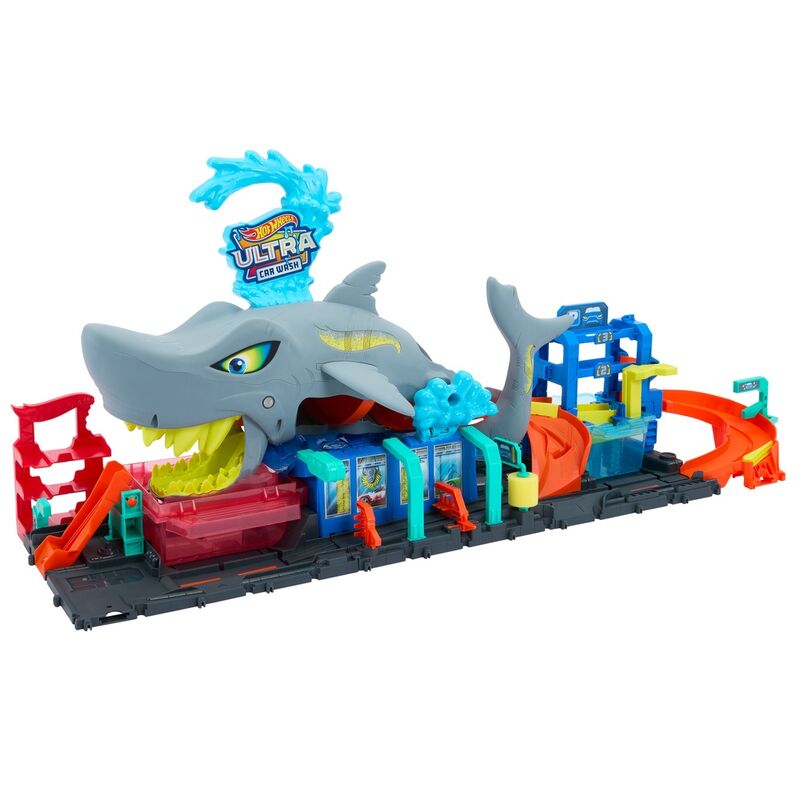 Hot Wheels City Ultra Shark Car Wash Nerdscape