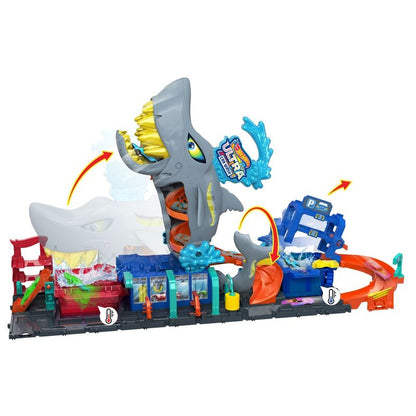 Hot Wheels City Ultra Shark Car Wash Nerdscape