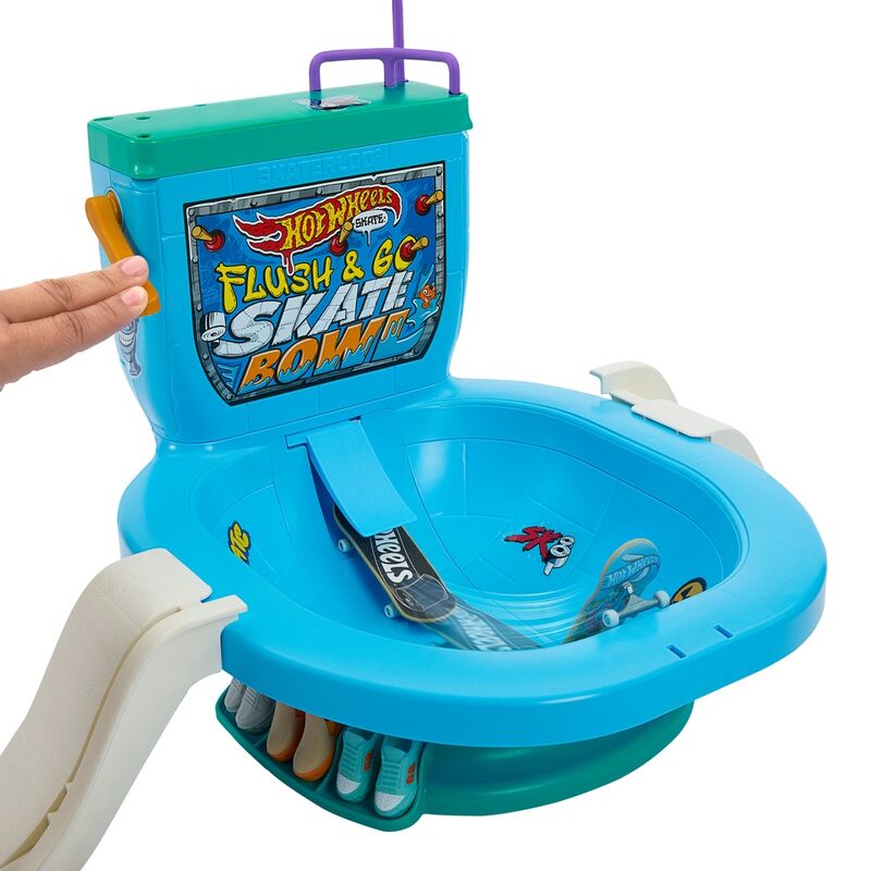 Hot Wheels Skate Flush & Go Skate Bowl Nerdscape