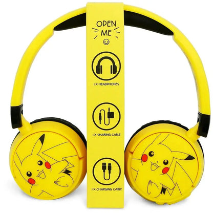 Pokemon Pikachu kids headphones Nerdscape