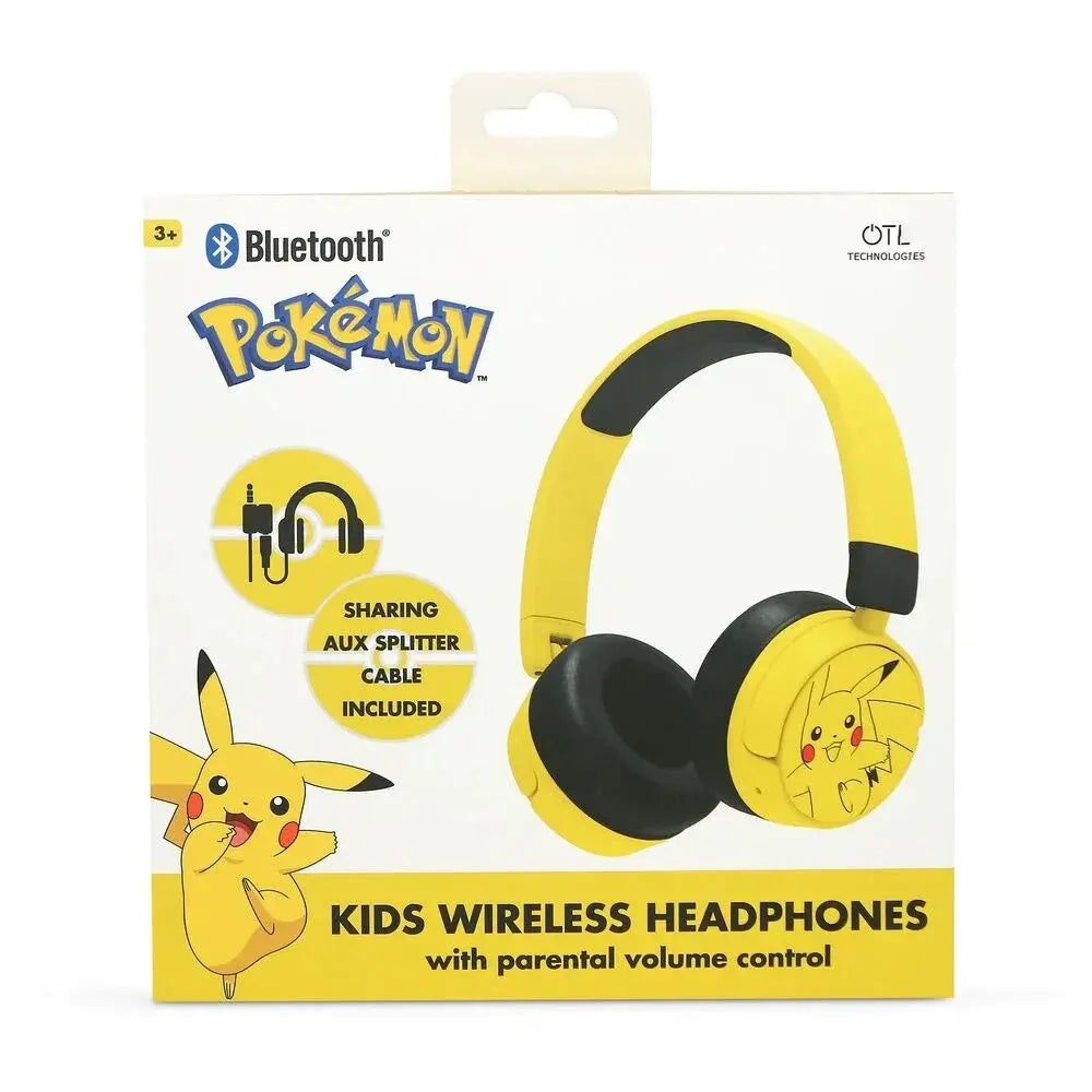 Pokemon Pikachu kids headphones Nerdscape