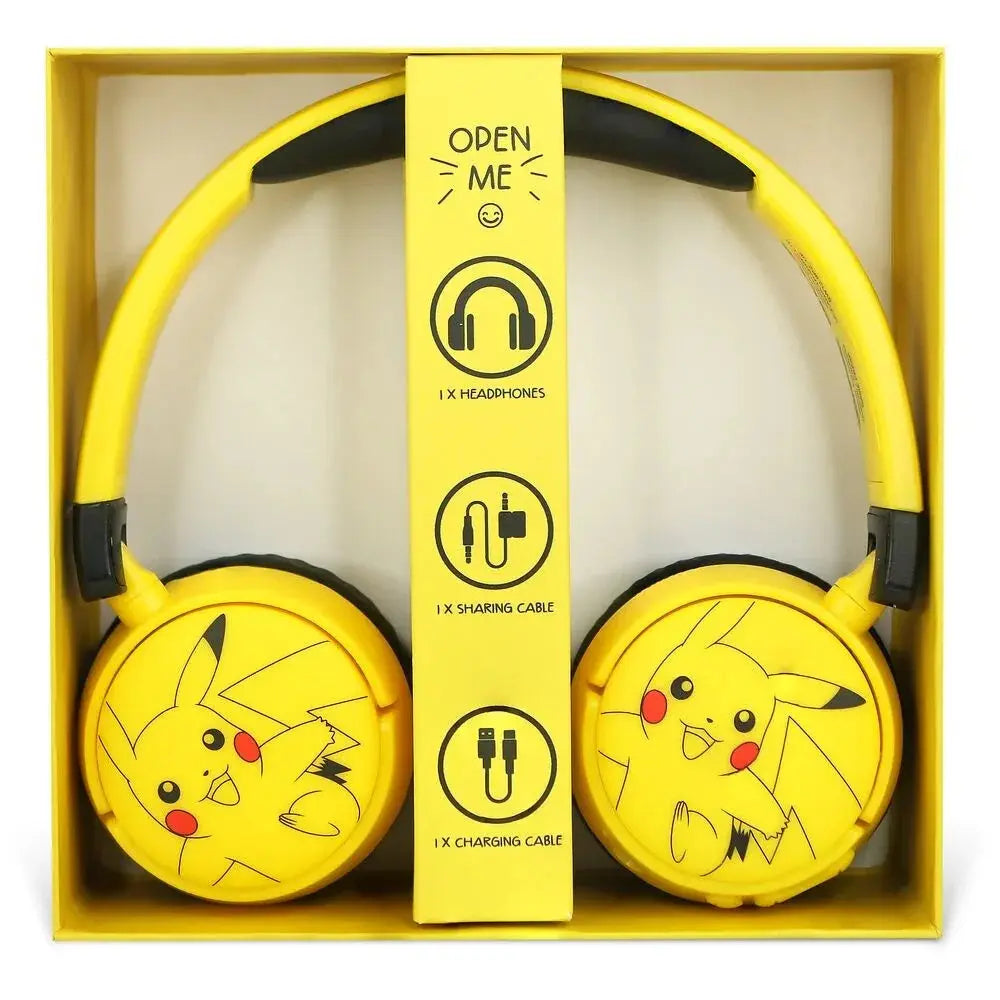Pokemon Pikachu kids headphones Nerdscape