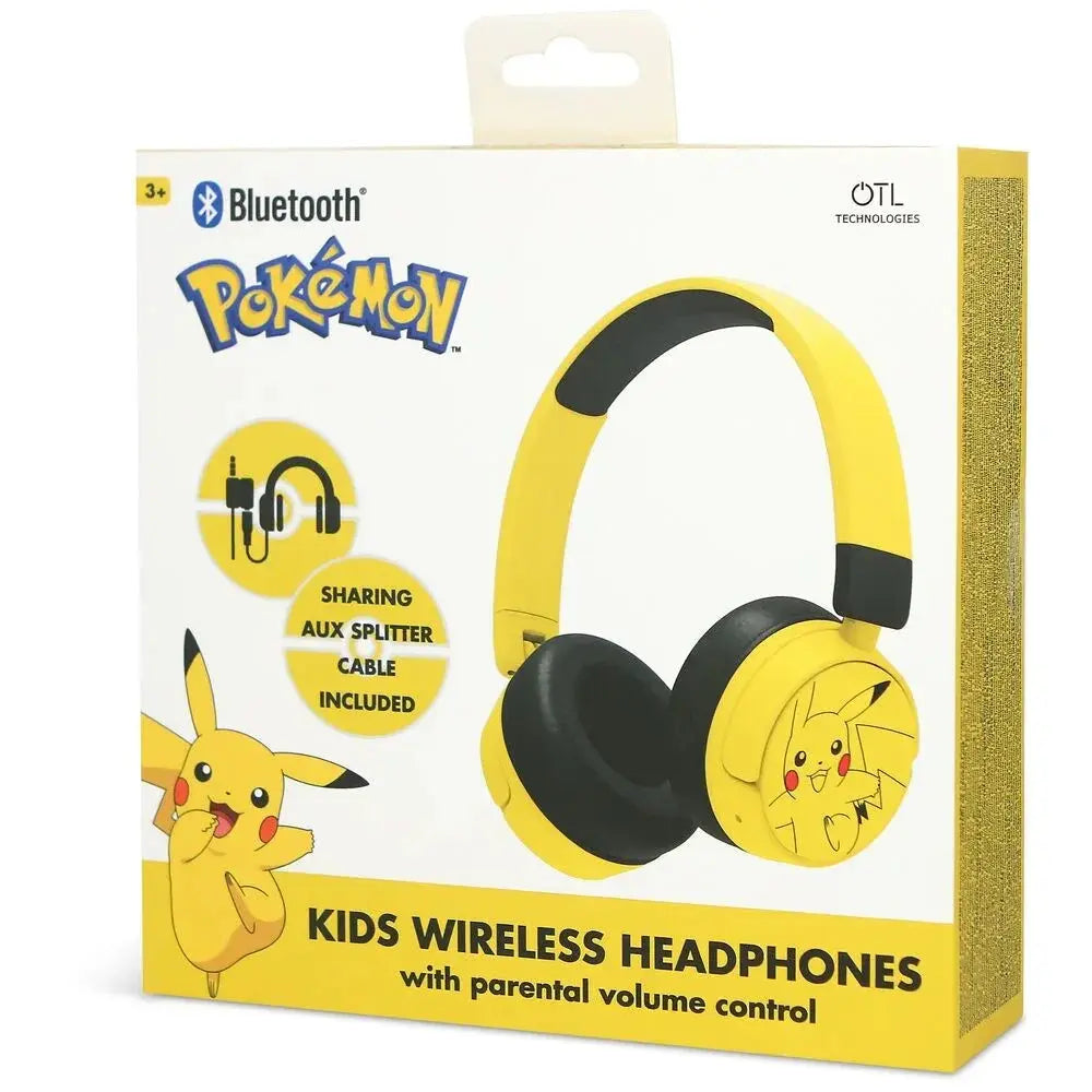 Pokemon Pikachu kids headphones Nerdscape