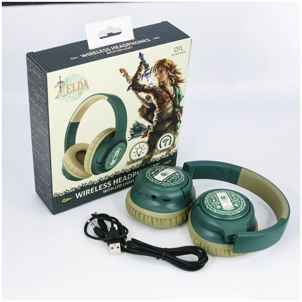 The Legend of Zelda wireless LED headphones Nerdscape