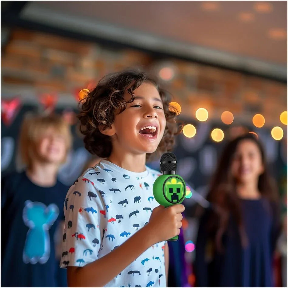 Minecraft Speaker microphone LED Nerdscape