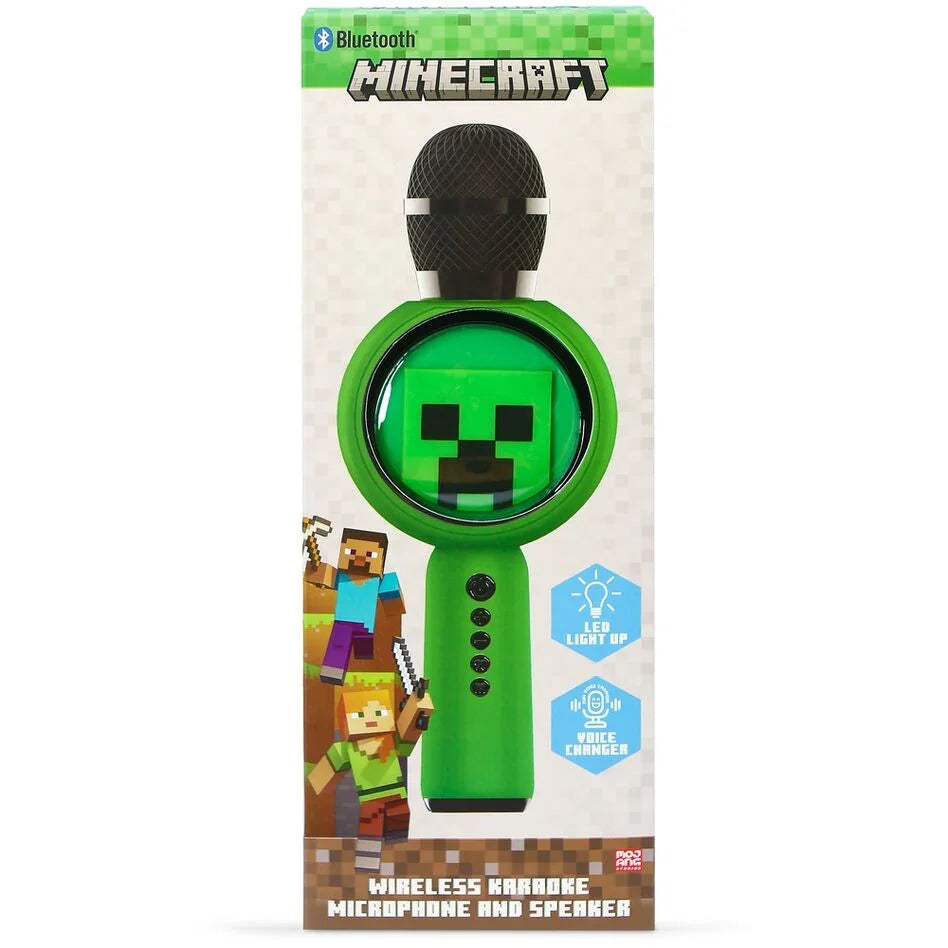 Minecraft Speaker microphone LED Nerdscape