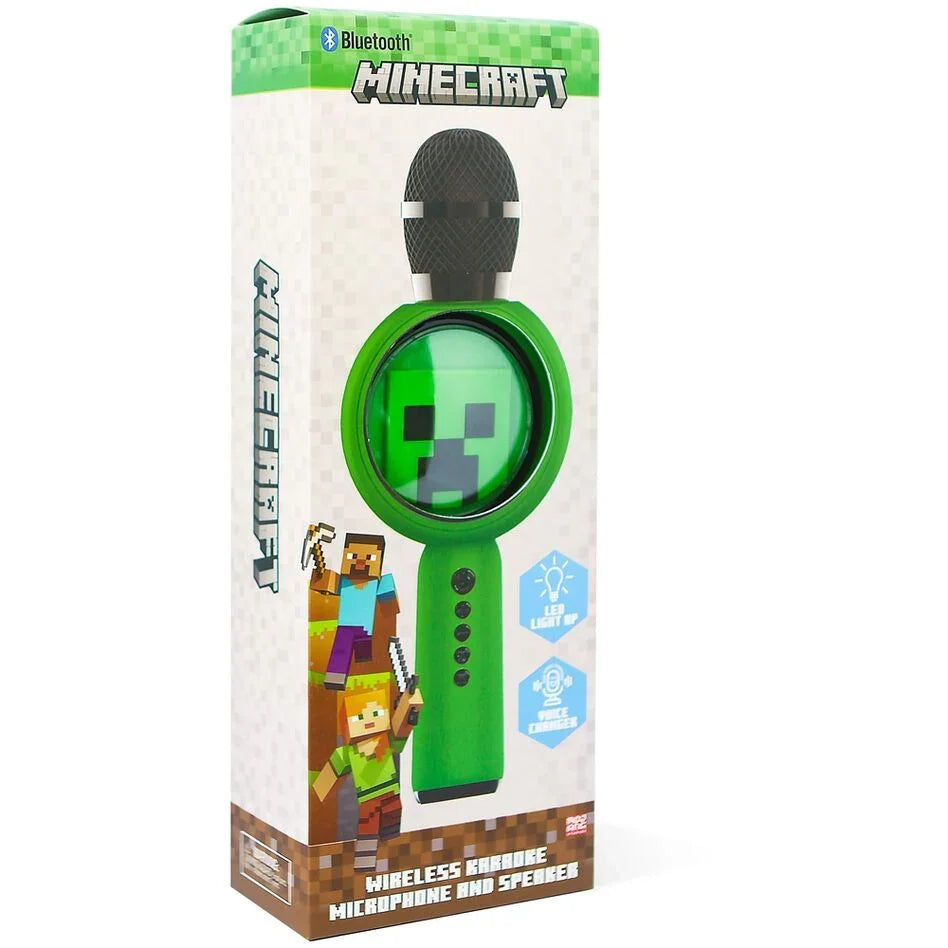 Minecraft Speaker microphone LED Nerdscape