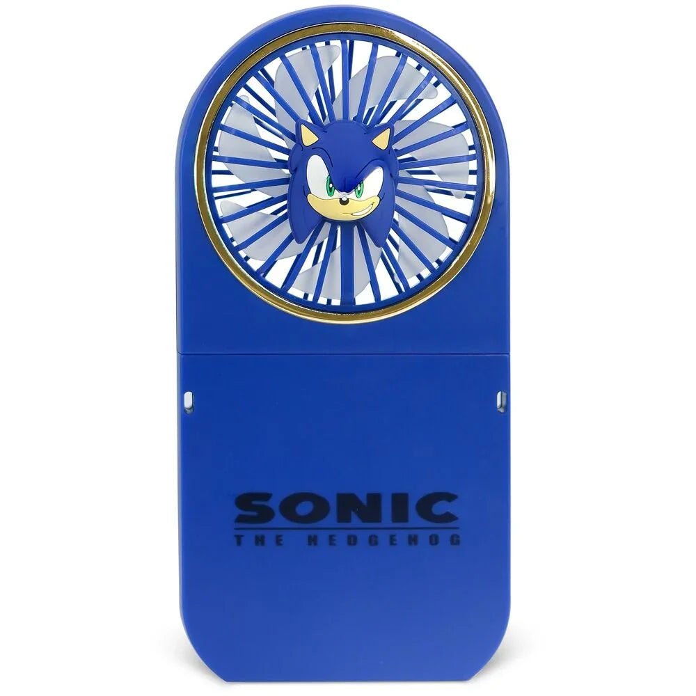 Sonic the Hedgehog 3D foldable portable mini fan Nerdscape