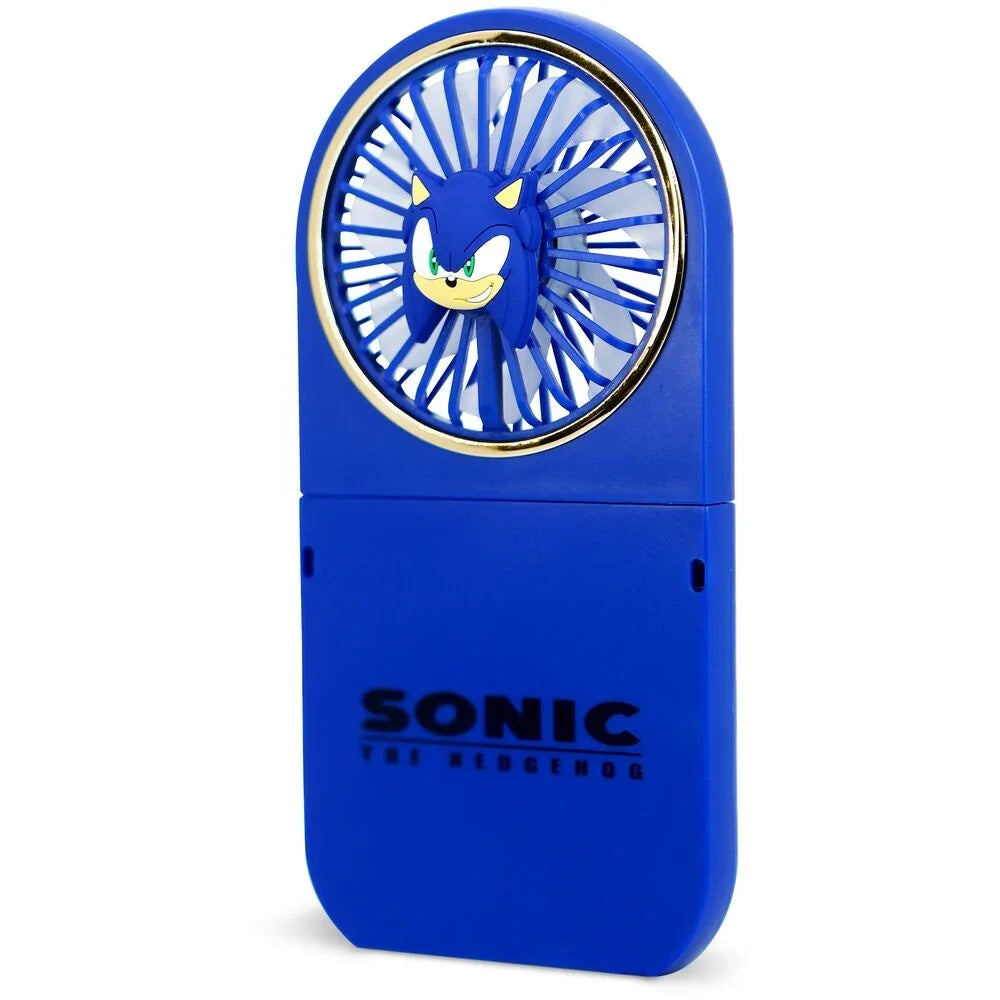 Sonic the Hedgehog 3D foldable portable mini fan Nerdscape