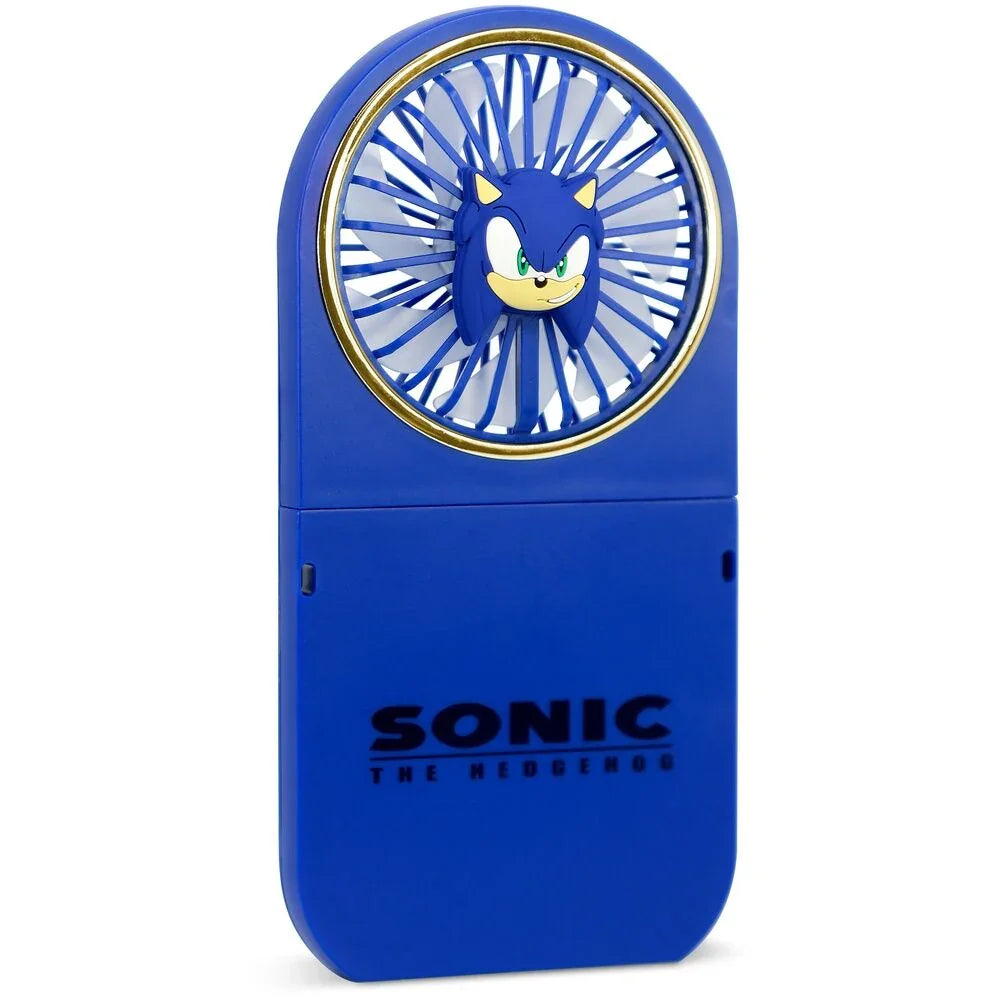Sonic the Hedgehog 3D foldable portable mini fan Nerdscape