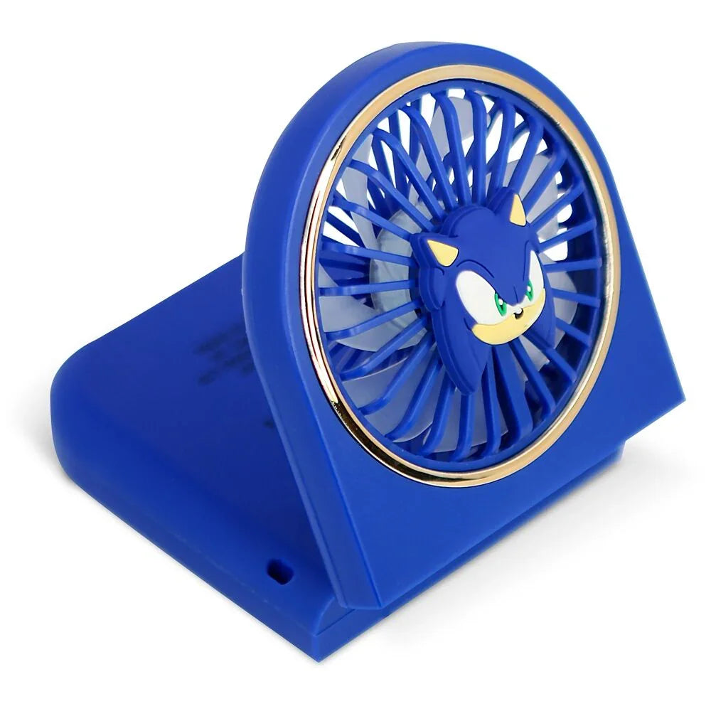 Sonic the Hedgehog 3D foldable portable mini fan Nerdscape
