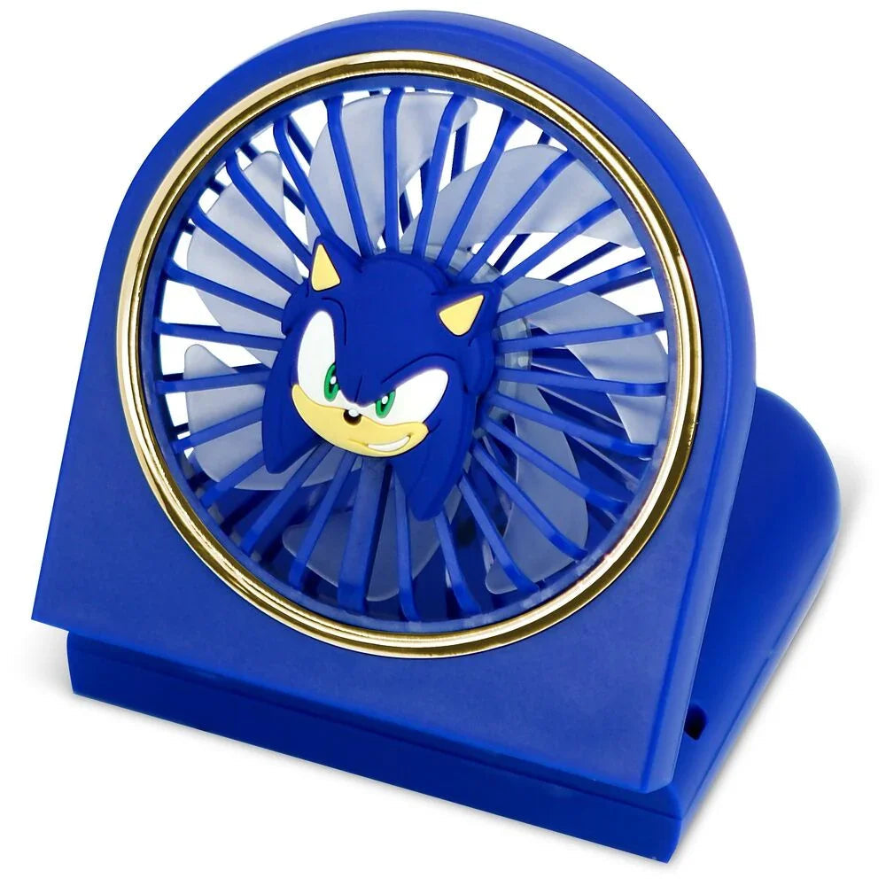 Sonic the Hedgehog 3D foldable portable mini fan Nerdscape