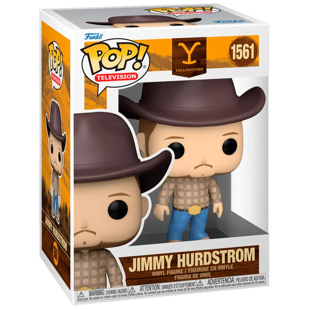 Funko Pop! Yellowstone Jimmy Hurdstrom 2 - Figura da Collezione Vinyl Nerdscape