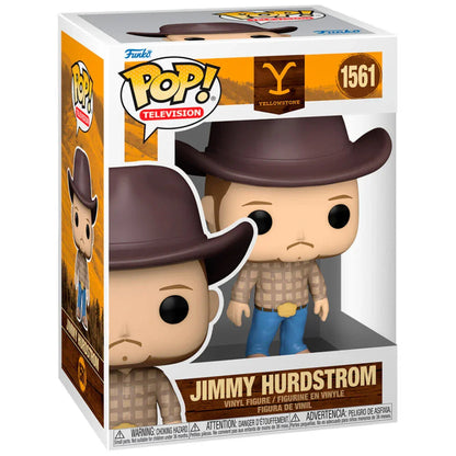 Funko Pop! Yellowstone Jimmy Hurdstrom 2 - Figura da Collezione Vinyl Nerdscape
