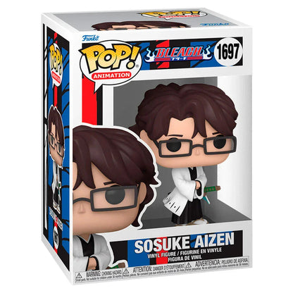 Funko Pop! Bleach Sosuke Aizen - Figura da Collezione Vinyl Nerdscape