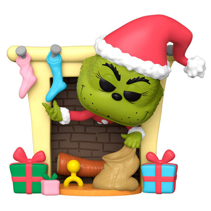 Funko Pop! The Grinch - Figura da Collezione Vinyl Deluxe con Sacco Nerdscape
