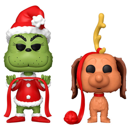 Funko Pop! The Grinch Grinch & Max - Figura da Collezione Vinyl Pack 2 Nerdscape
