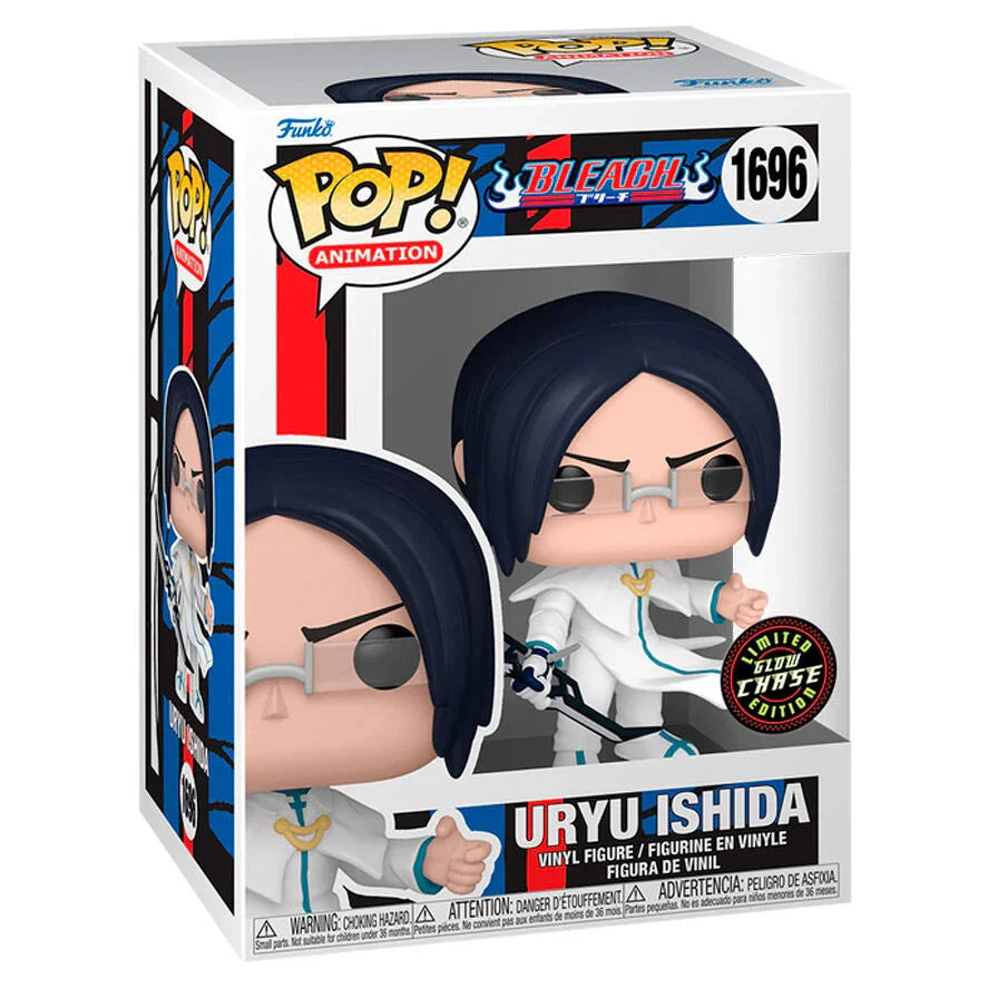 Funko Pop! Bleach Uryu Ishida 5 + 1 Chase - Figura da Collezione Vinyl Nerdscape