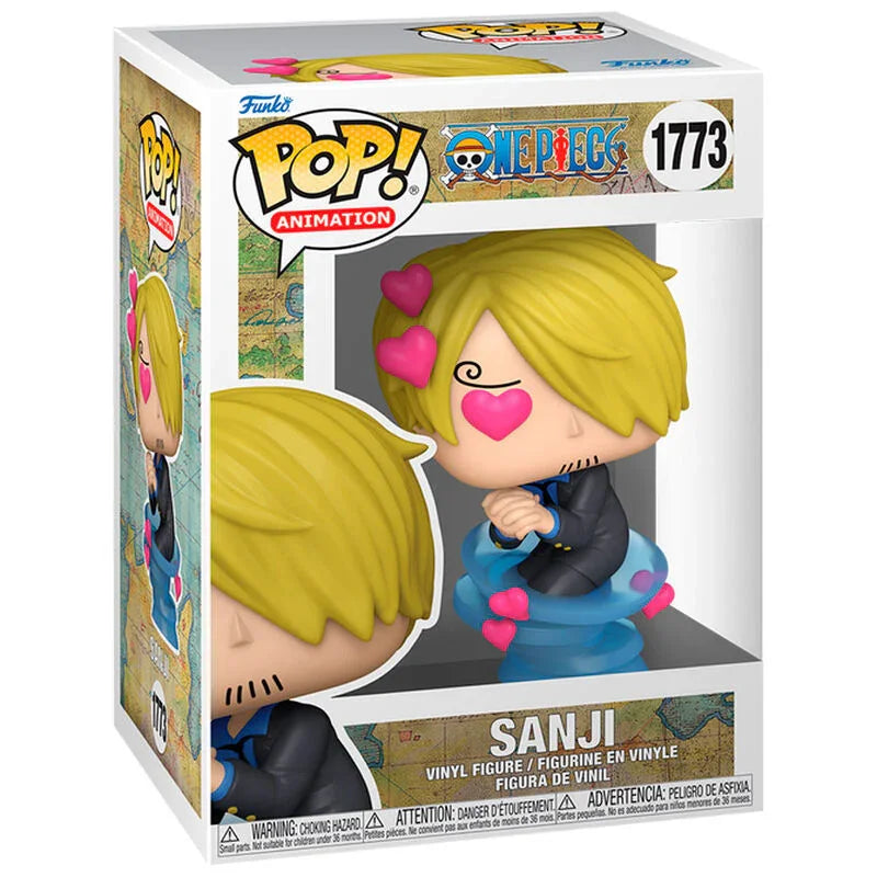 Funko Pop! One Piece Sanji - Figura da Collezione Vinyl Nerdscape