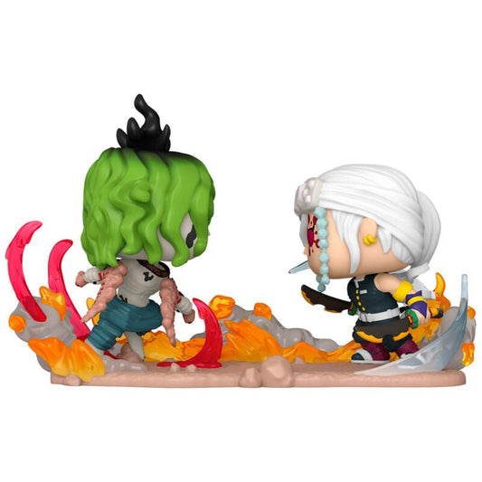 POP figure Moments Demon Slayer Kimetsu no Yaiba Tengen VS Gyutaro - Nerdscape