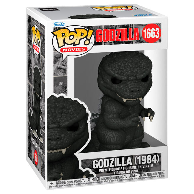 Funko Pop! Godzilla Godzilla 1984 5 + 1 Chase - Figura da Collezione Vinyl Nerdscape