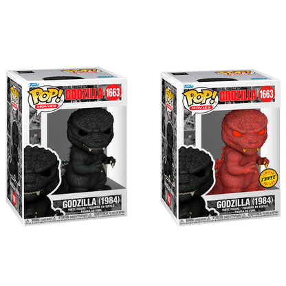 Funko Pop! Godzilla Godzilla 1984 5 + 1 Chase - Figura da Collezione Vinyl Nerdscape