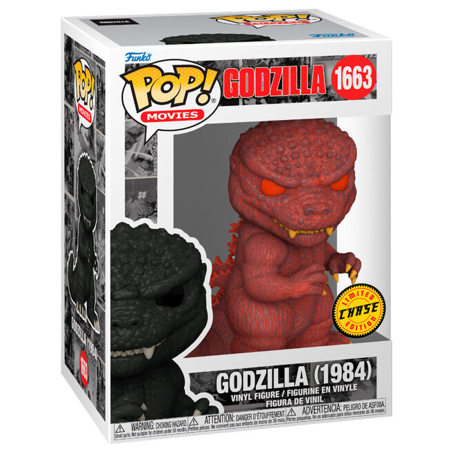 Funko Pop! Godzilla Godzilla 1984 Chase - Figura da Collezione Vinyl Nerdscape