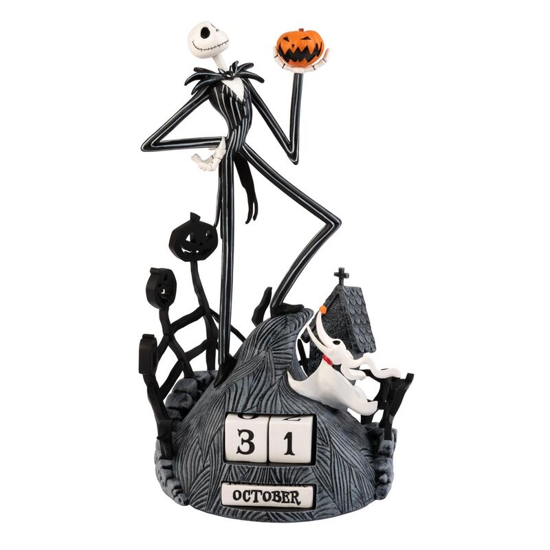 Disney The Nightmare Before Christmas Jack 3D perpetual calendar Nerdscape