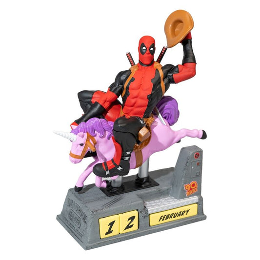 Marvel Deadpool 3D perpetual calendar Nerdscape