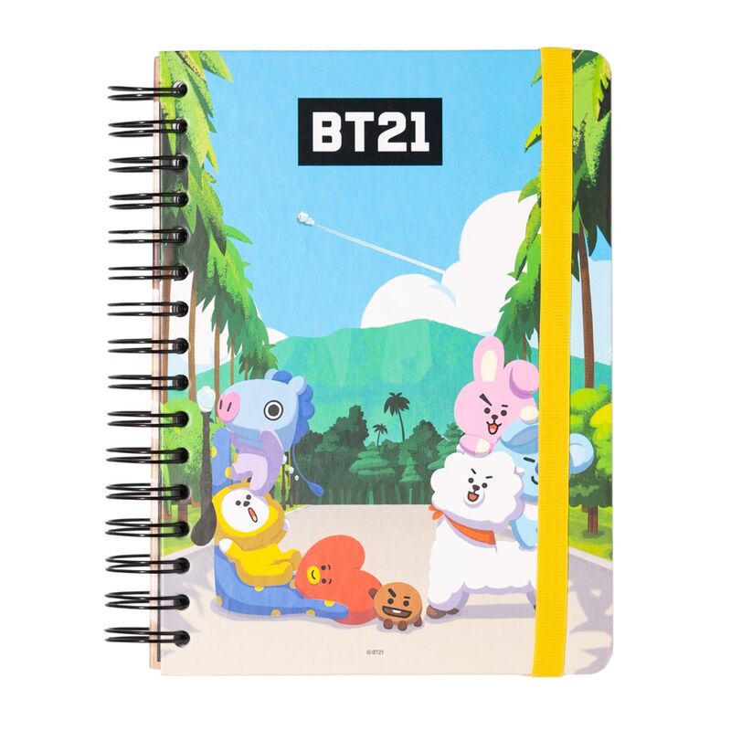 BT21 A5 notebook Nerdscape