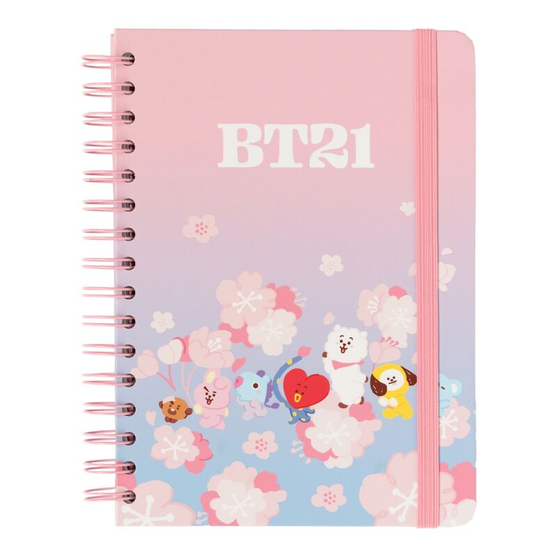 BT21 Sakura A5 notebook Nerdscape