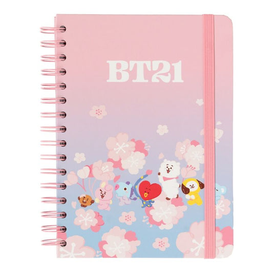 BT21 Sakura A5 notebook Nerdscape