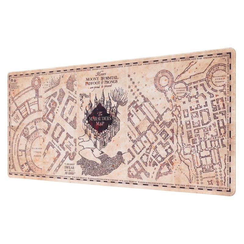 Harry Potter Marauders Map Tappetino Gaming 80x35cm - Nerdscape Nerdscape