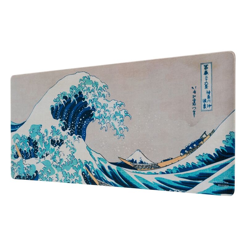 The Great Wave of Kanagawa Hokusai gaming desk mat Nerdscape