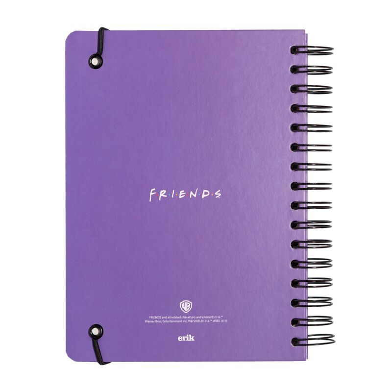Friends A5 notebook Nerdscape