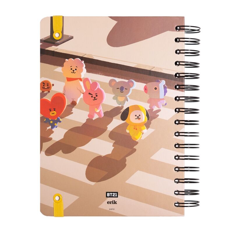 BT21 A5 notebook Nerdscape