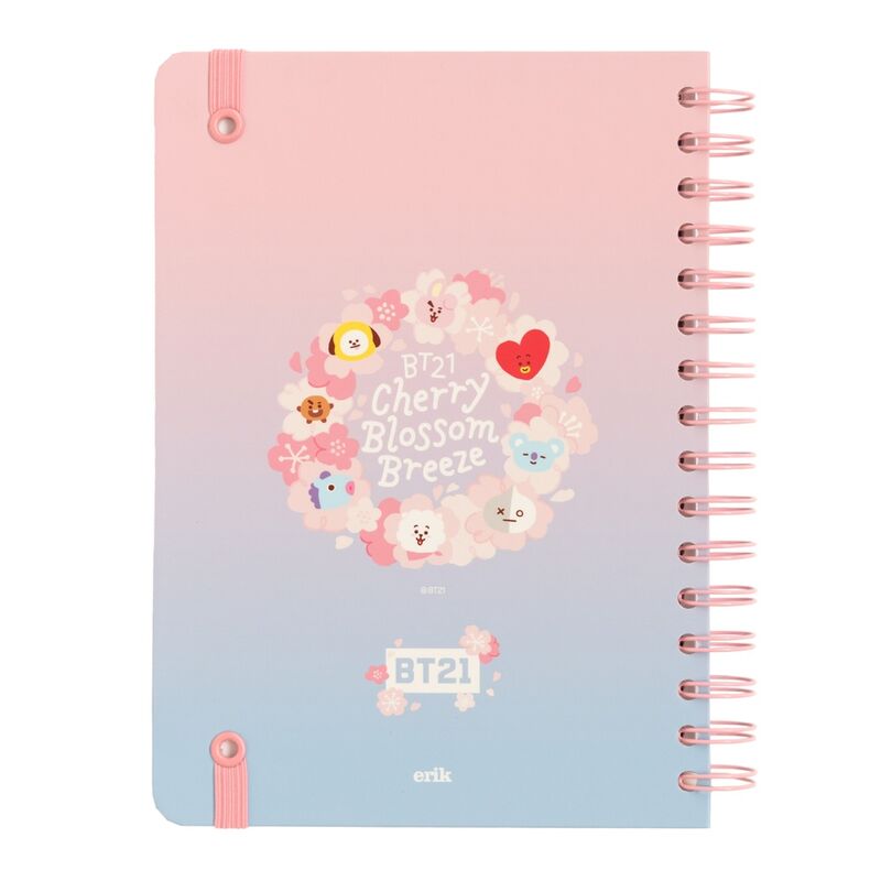BT21 Sakura A5 notebook Nerdscape
