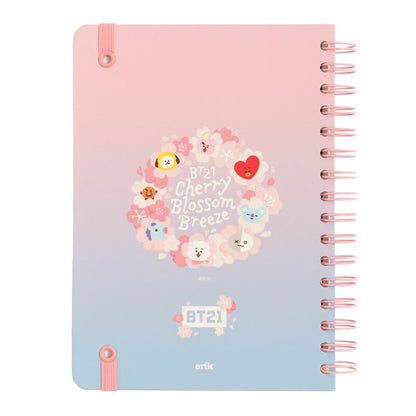 BT21 Sakura A5 notebook Nerdscape