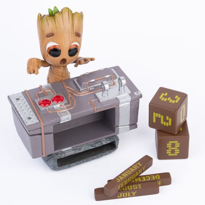 Marvel Guardians of the Galaxy Groot Death Button 3D perpetual calendar Nerdscape