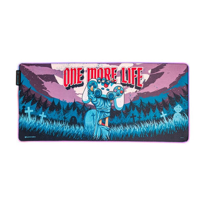 One More Life Gameration Led gaming desk mat Nerdscape