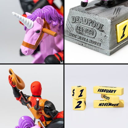 Marvel Deadpool 3D perpetual calendar Nerdscape