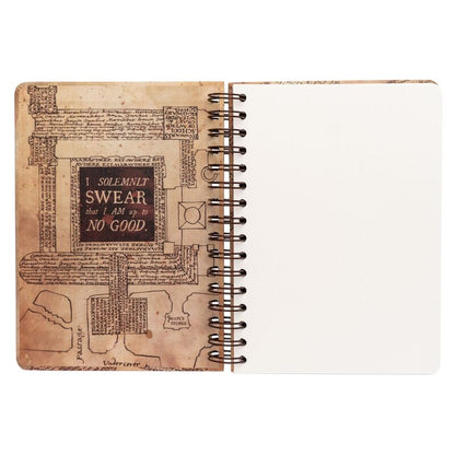 Harry Potter Marauders Map A5 notebook Nerdscape