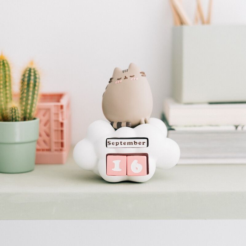 Pusheen Purrfect Love Collection 3D perpetual calendar Nerdscape