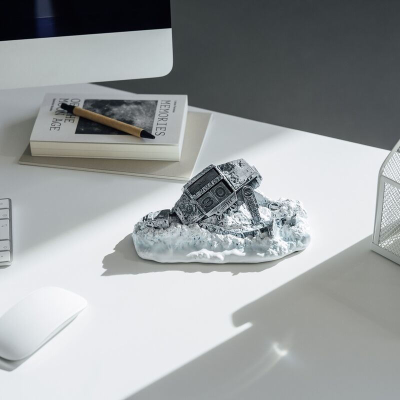 Star Wars AT-AT Shot Down 3D perpetual calendar Nerdscape